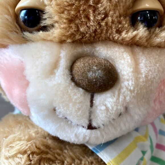 Vintage 80's Fisher Price Sleepytime Teddy Beddy Bear Plush Stuffed Animal - Picture 4 of 8